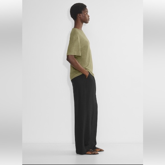 Aritzia Babaton Loom Linen Pegasus T-Shirt - Picture 2 of 11